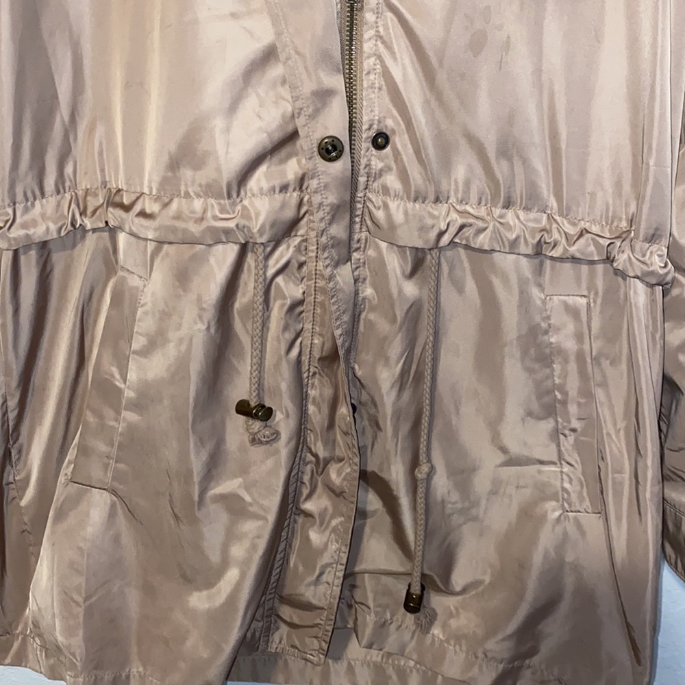 FOREVER 21 LONG RAINCOAT - Picture 2 of 3
